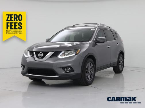 Gray 2016 Nissan Rogue SL