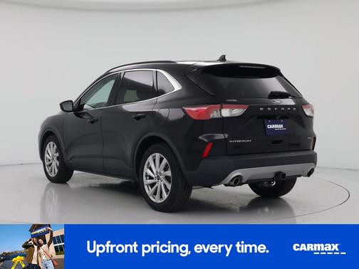 Black 2021 Ford Escape Titanium