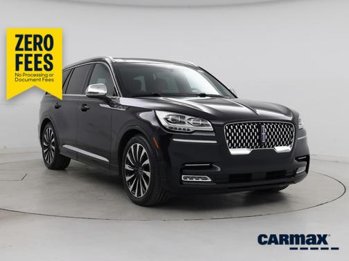Black 2022 Lincoln Aviator Black Label Grand Touring