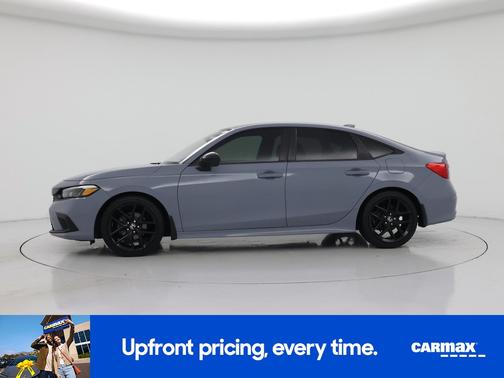 Gray 2022 Honda Civic Sport