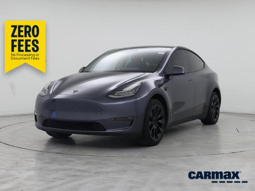 Gray 2022 Tesla Model Y Long Range