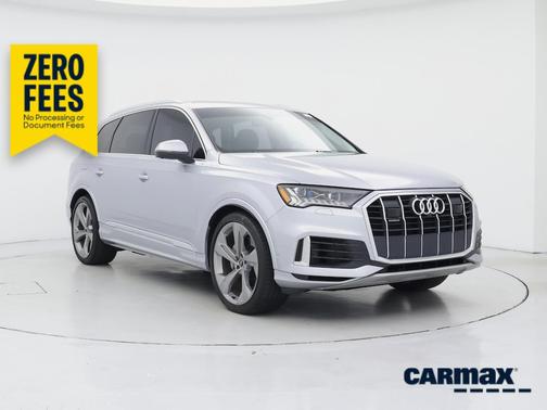 Silver 2021 Audi Q7 Prestige