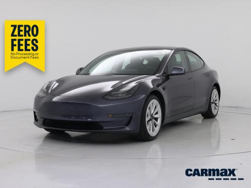 Gray 2021 Tesla Model 3 Standard Range Plus