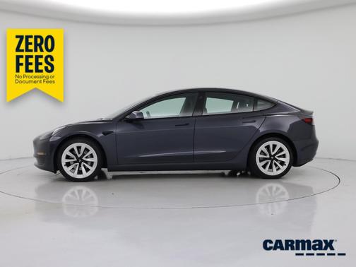 Gray 2021 Tesla Model 3 Standard Range Plus