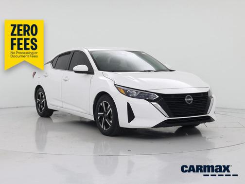 White 2024 Nissan Sentra SV