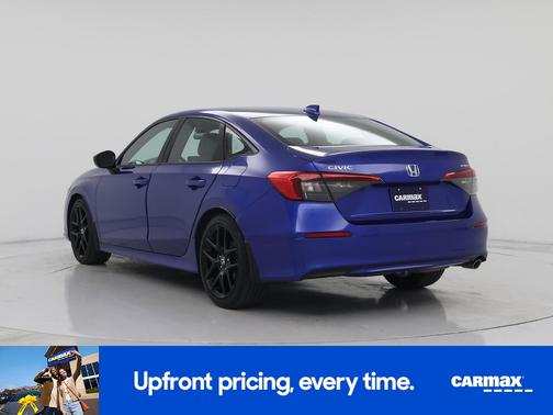 Blue 2023 Honda Civic Sport