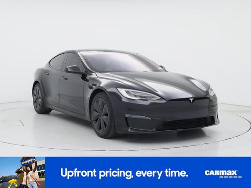 Black 2021 Tesla Model S Plaid