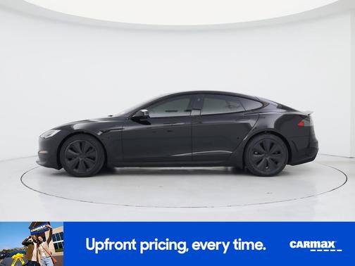 Black 2021 Tesla Model S Plaid