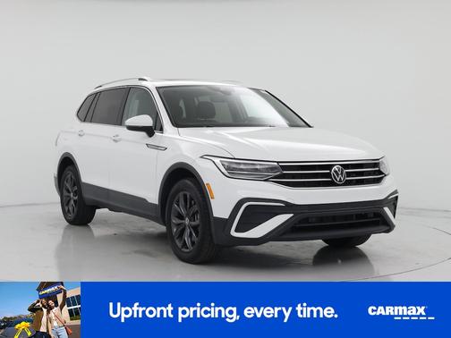 White 2022 Volkswagen Tiguan SE