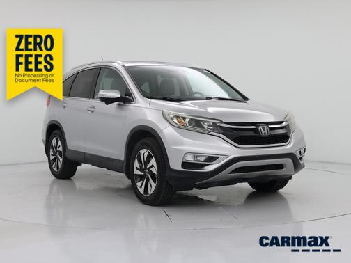 Silver 2015 Honda CR-V Touring