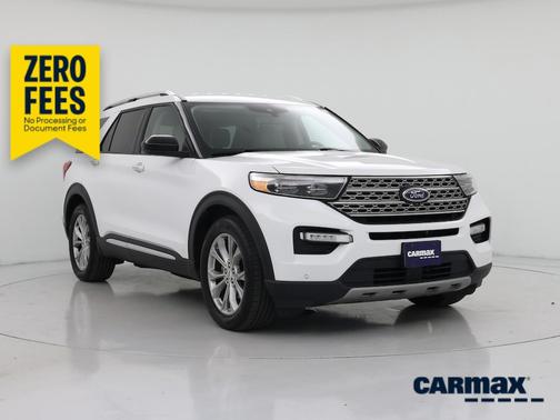 White 2022 Ford Explorer Limited