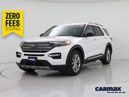 White 2022 Ford Explorer Limited