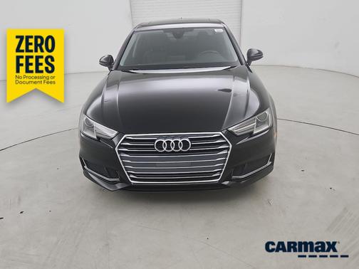 Black 2019 Audi A4 Premium