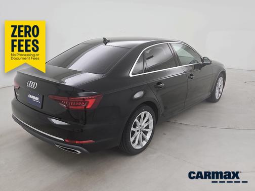 Black 2019 Audi A4 Premium