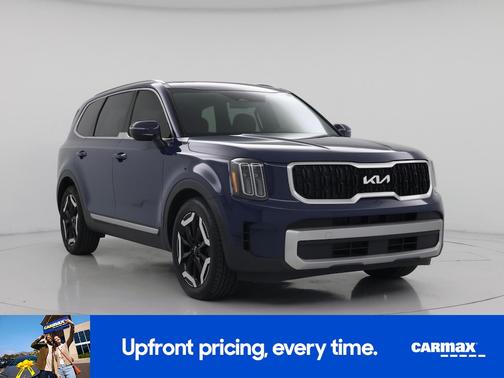 Blue 2023 Kia Telluride EX