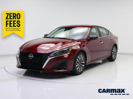 Red 2025 Nissan Altima SV