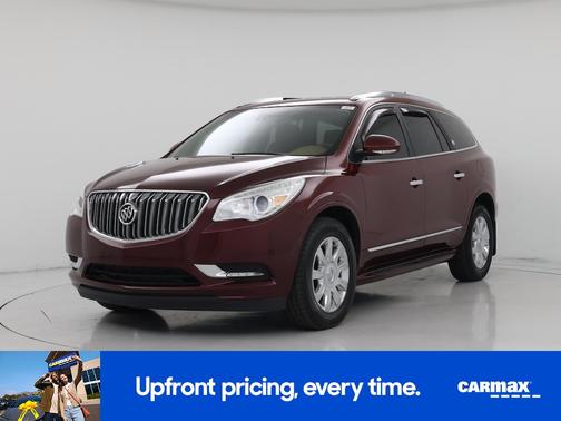 Red 2017 Buick Enclave Premium
