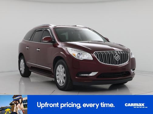 Red 2017 Buick Enclave Premium