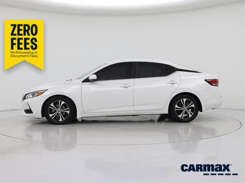 White 2020 Nissan Sentra SV