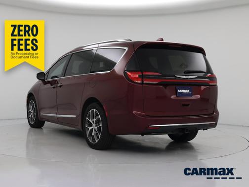 Red 2021 Chrysler Pacifica Limited
