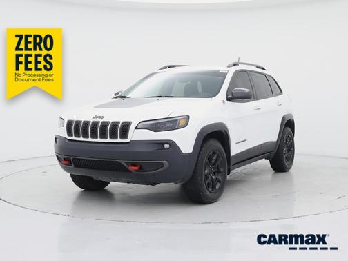White 2019 Jeep Cherokee Trailhawk
