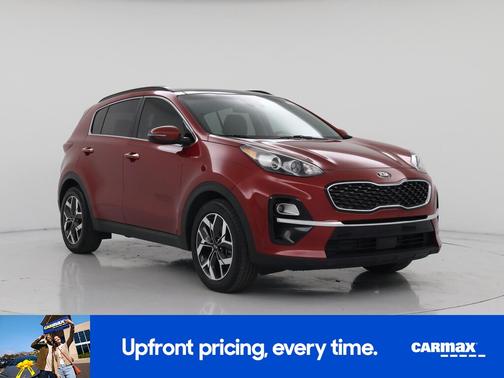 Red 2022 Kia Sportage EX