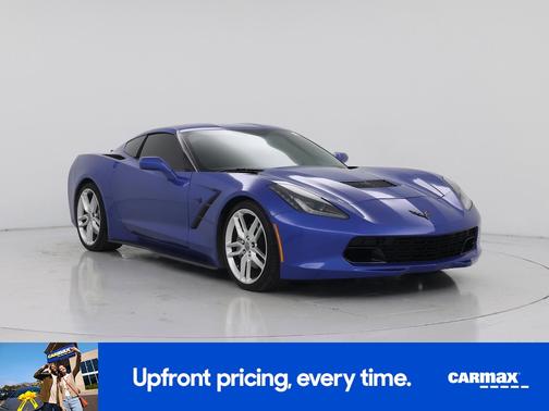 Blue 2019 Chevrolet Corvette Stingray