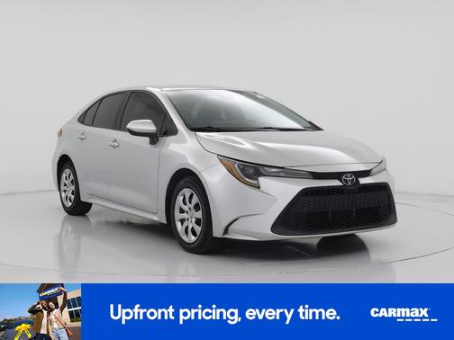 Silver 2020 Toyota Corolla LE