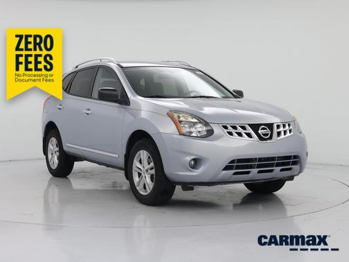Blue 2015 Nissan Rogue Select S