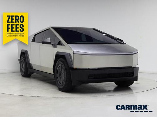 Silver 2025 Tesla Cybertruck