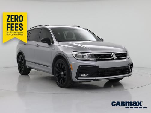 Silver 2020 Volkswagen Tiguan SE R-Line Black