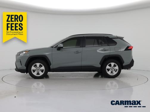 Green 2019 Toyota RAV4 XLE