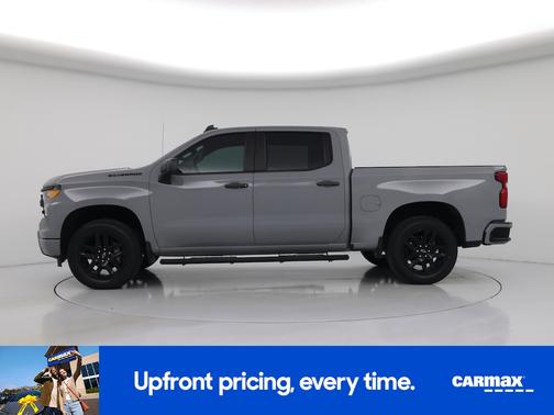 Gray 2024 Chevrolet Silverado 1500 Custom