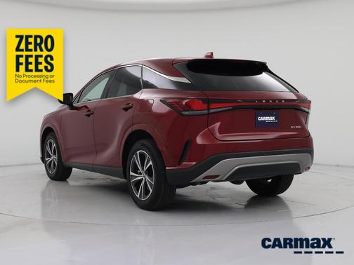 Red 2025 Lexus RX 350