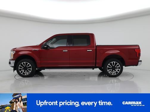 Red 2019 Ford F-150 XLT