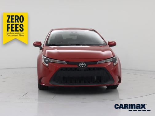 Red 2020 Toyota Corolla LE