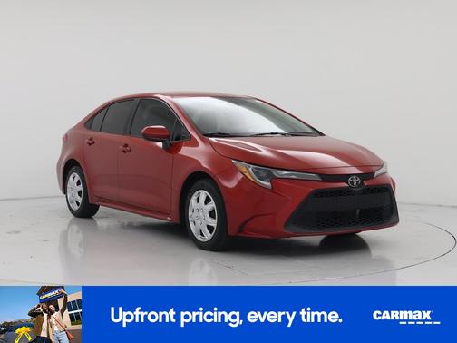 Red 2020 Toyota Corolla LE