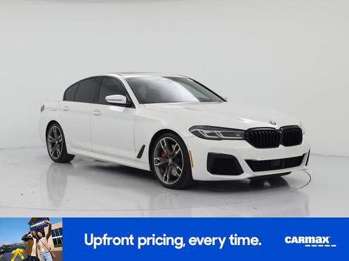 White 2021 BMW M550 I xDrive