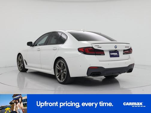 White 2021 BMW M550 I xDrive