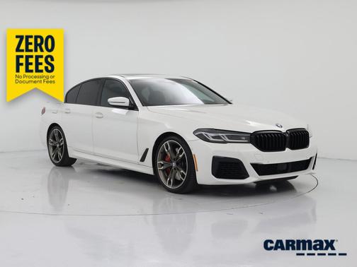 White 2021 BMW M550 I xDrive