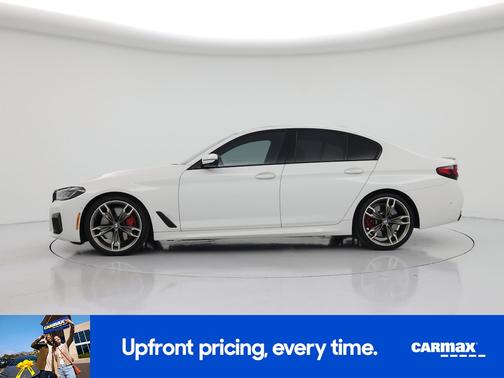 White 2021 BMW M550 I xDrive