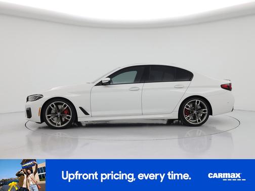White 2021 BMW M550 I xDrive