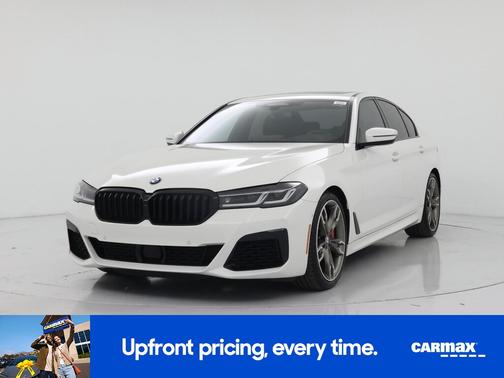 White 2021 BMW M550 I xDrive