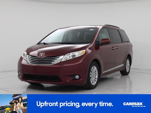 Red 2017 Toyota Sienna XLE
