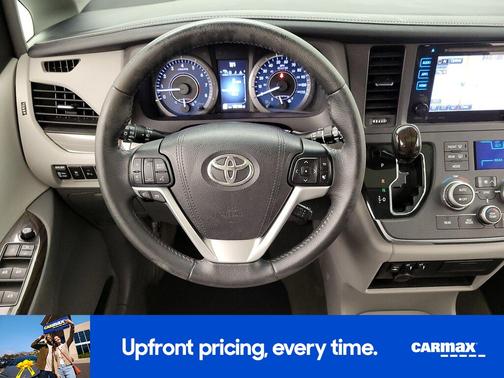 Red 2017 Toyota Sienna XLE