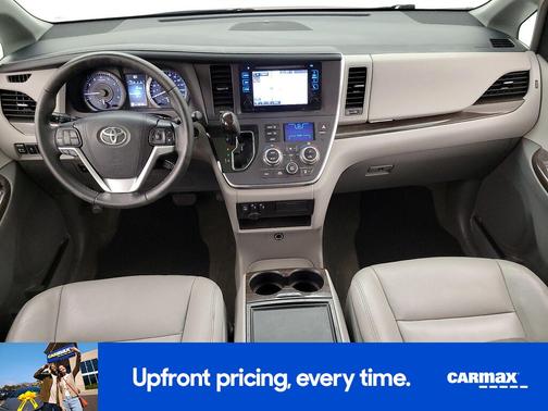 Red 2017 Toyota Sienna XLE
