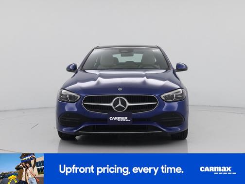 Blue 2023 Mercedes-Benz C-Class