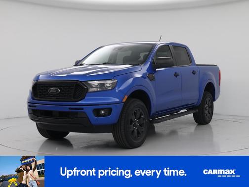 Blue 2021 Ford Ranger XLT