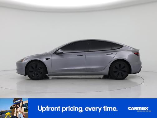 Silver 2025 Tesla Model 3 Long Range
