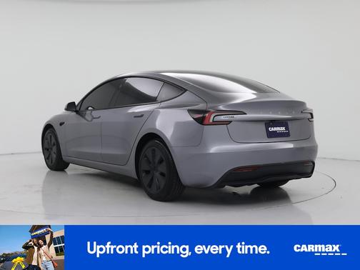 Silver 2025 Tesla Model 3 Long Range